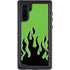 Green Flames Galaxy Cases